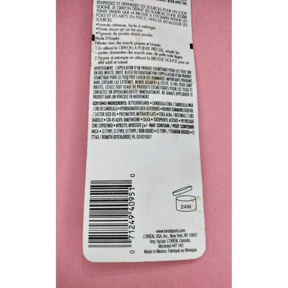 LOreal Age Perfect Magnifying Brow Pencil Deep Brown 204 Ultra-Fine Tip Blending - Picture 6 of 9